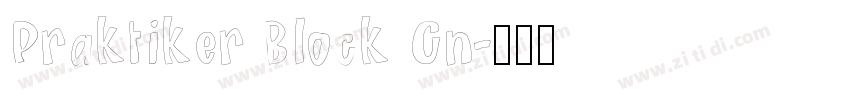 Praktiker Block Cn字体转换